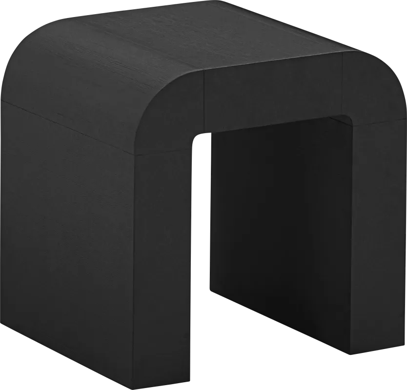 Storla Black End Table