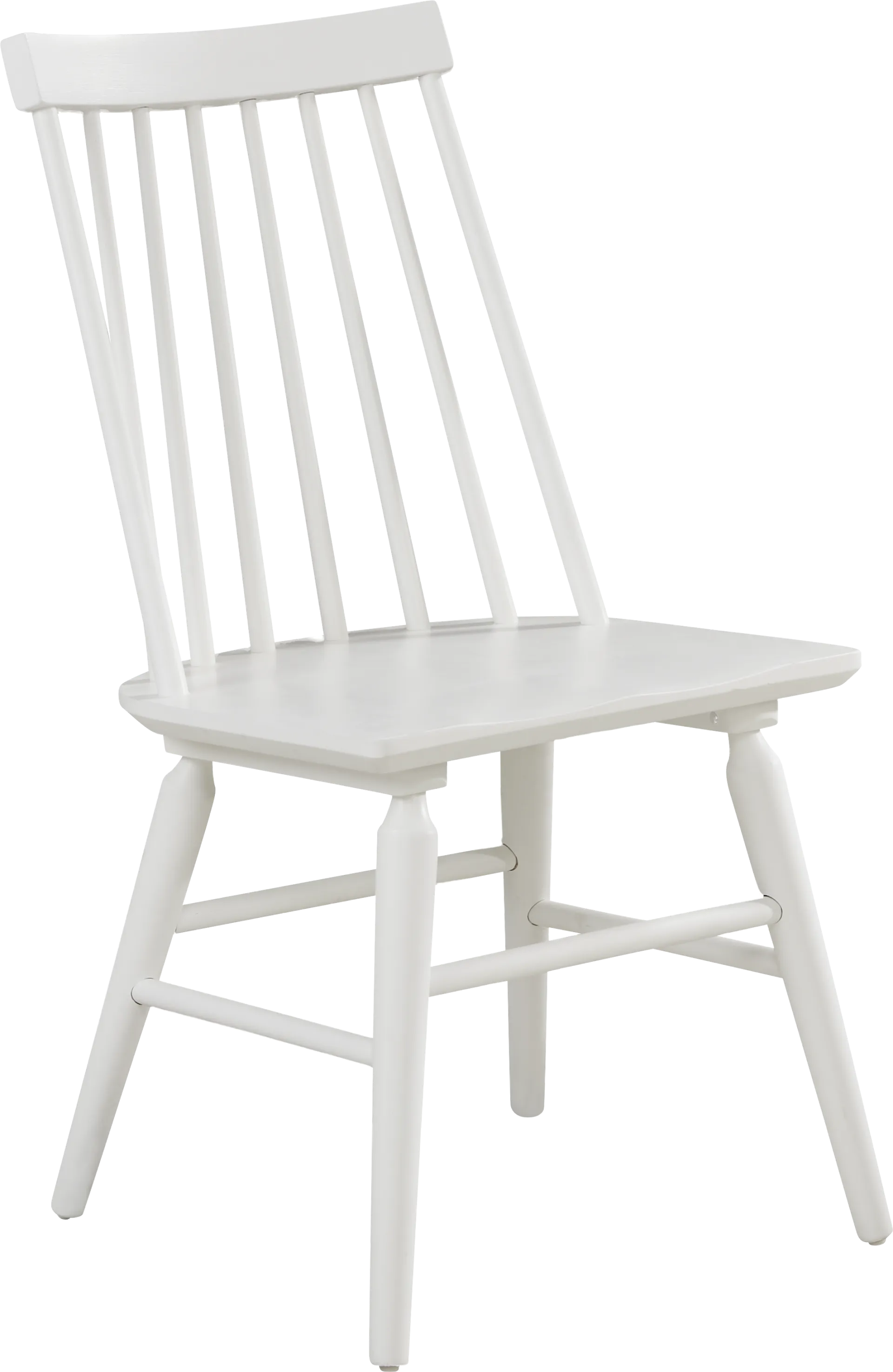 Winsor White Side Chair - Image 2