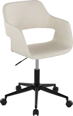 Whisp II Cream Desk Chair