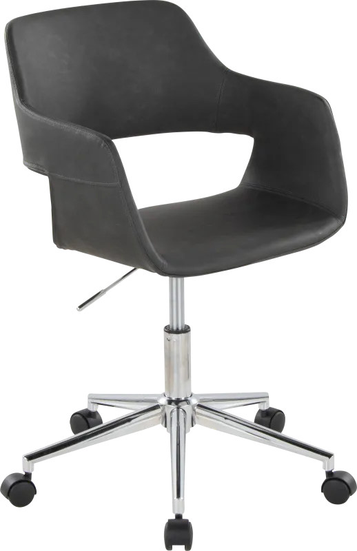Whisp III Gray Desk Chair