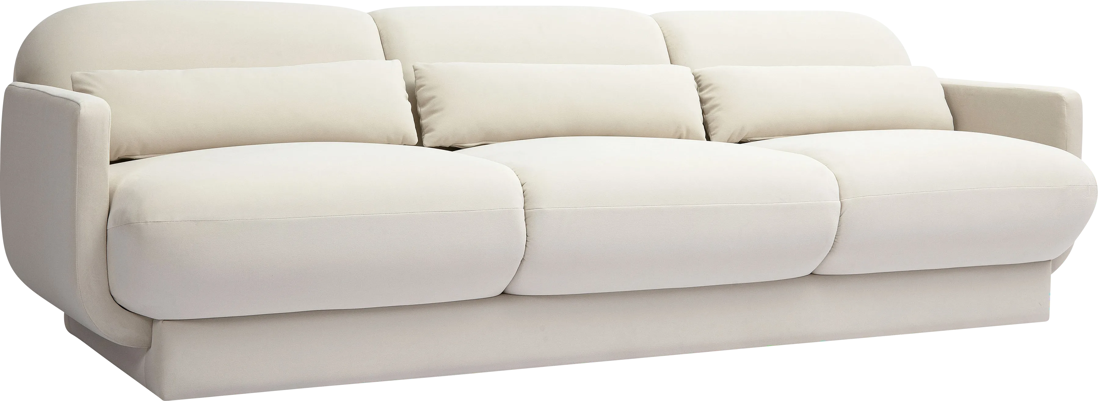 Alahandra Cream Sofa - Thumbnail - Image 1