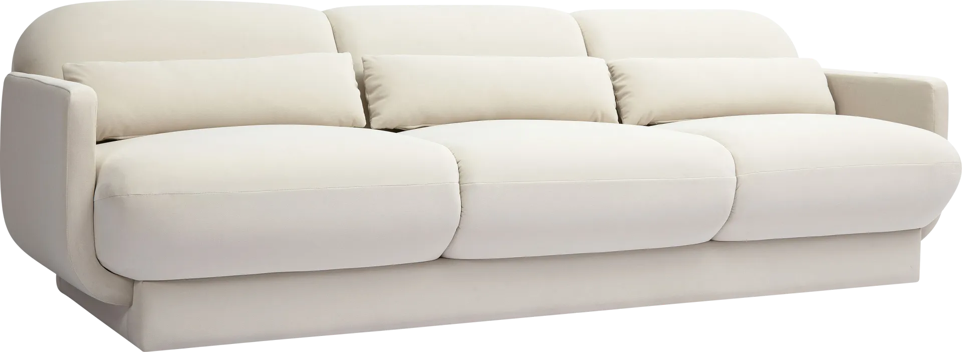 Alahandra Cream Sofa - Image 1