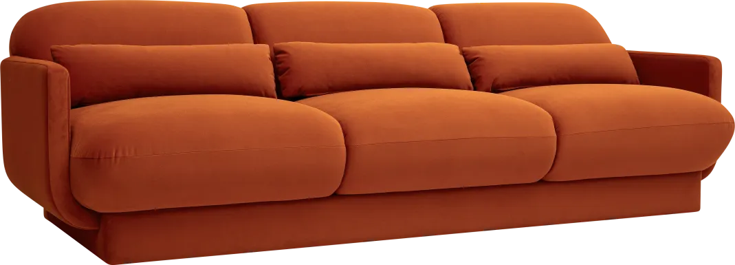 Alahandra Rust Sofa