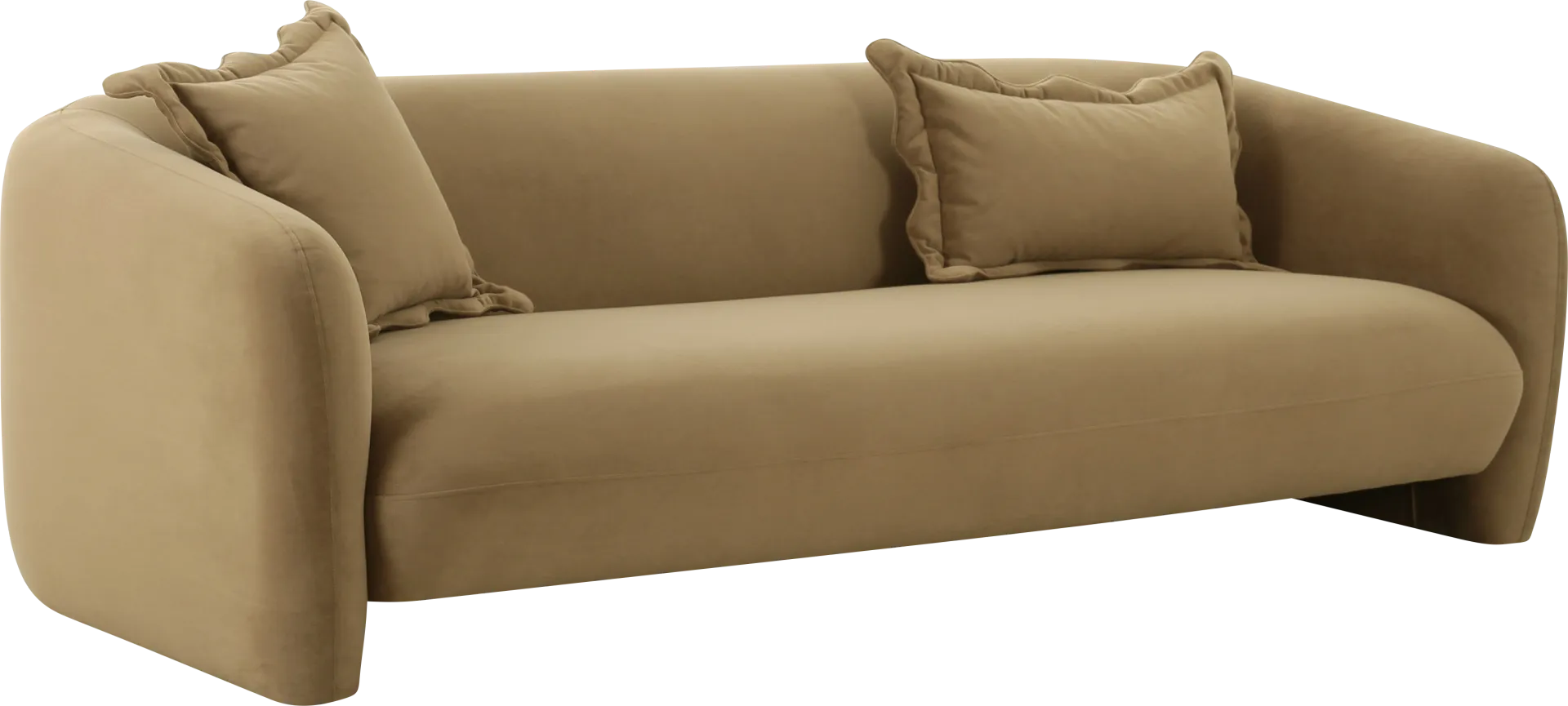 Tinamous Brown Sofa - Image 1