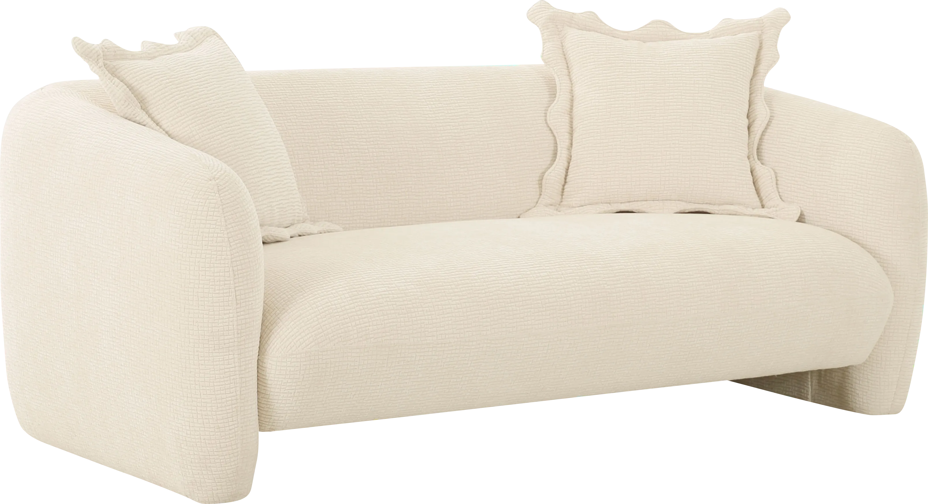 Tinamous Beige Loveseat