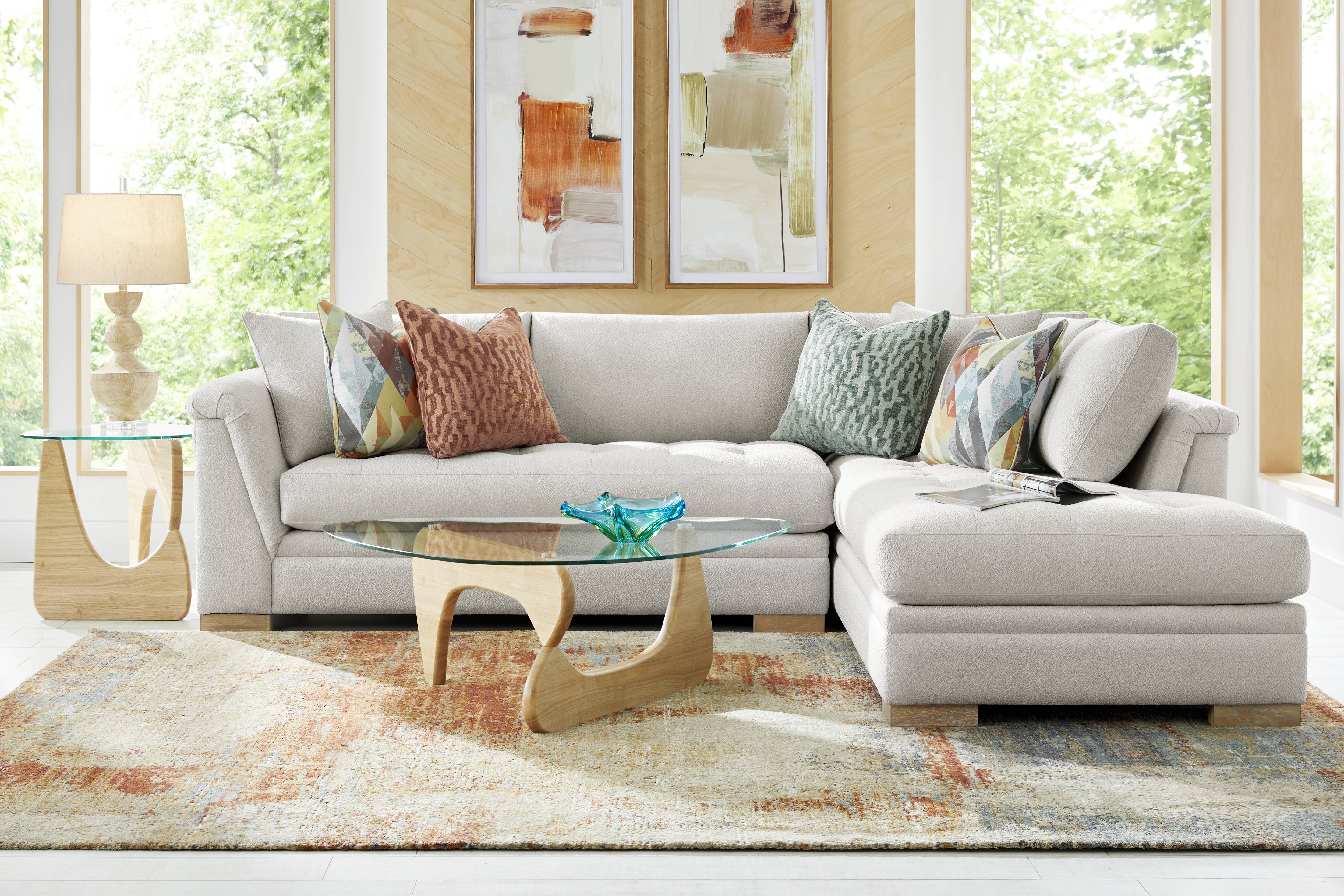 Harper Gray 2 Pc Sectional - Thumbnail - Image 2
