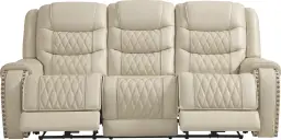 triple power reclining sofa