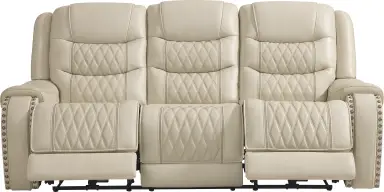 triple power reclining sofa