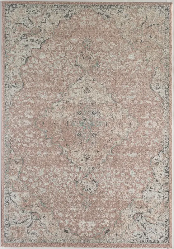 Khairy Pink 5' x 7' Rug