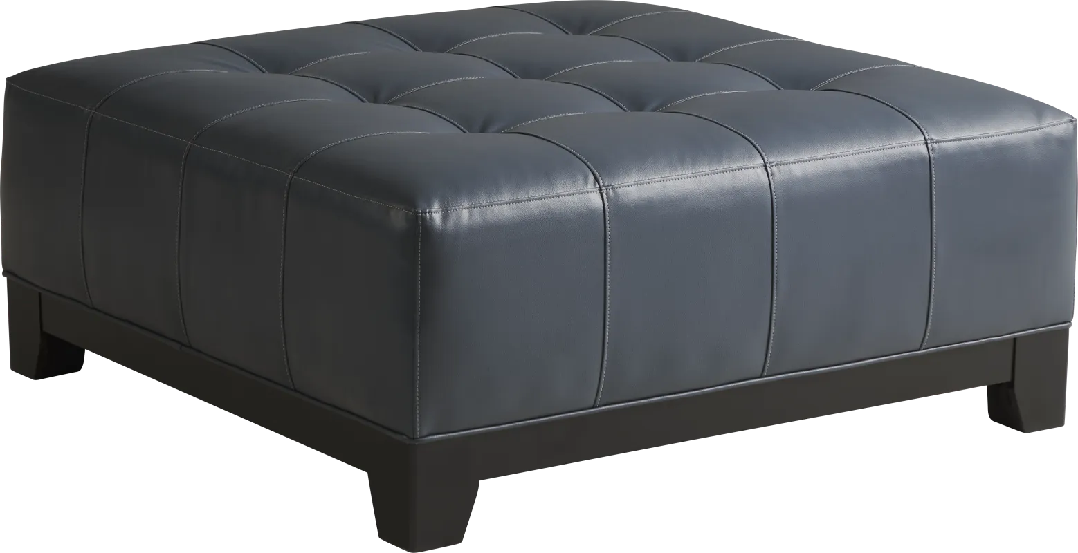 Bedford Park Blue Cocktail Ottoman