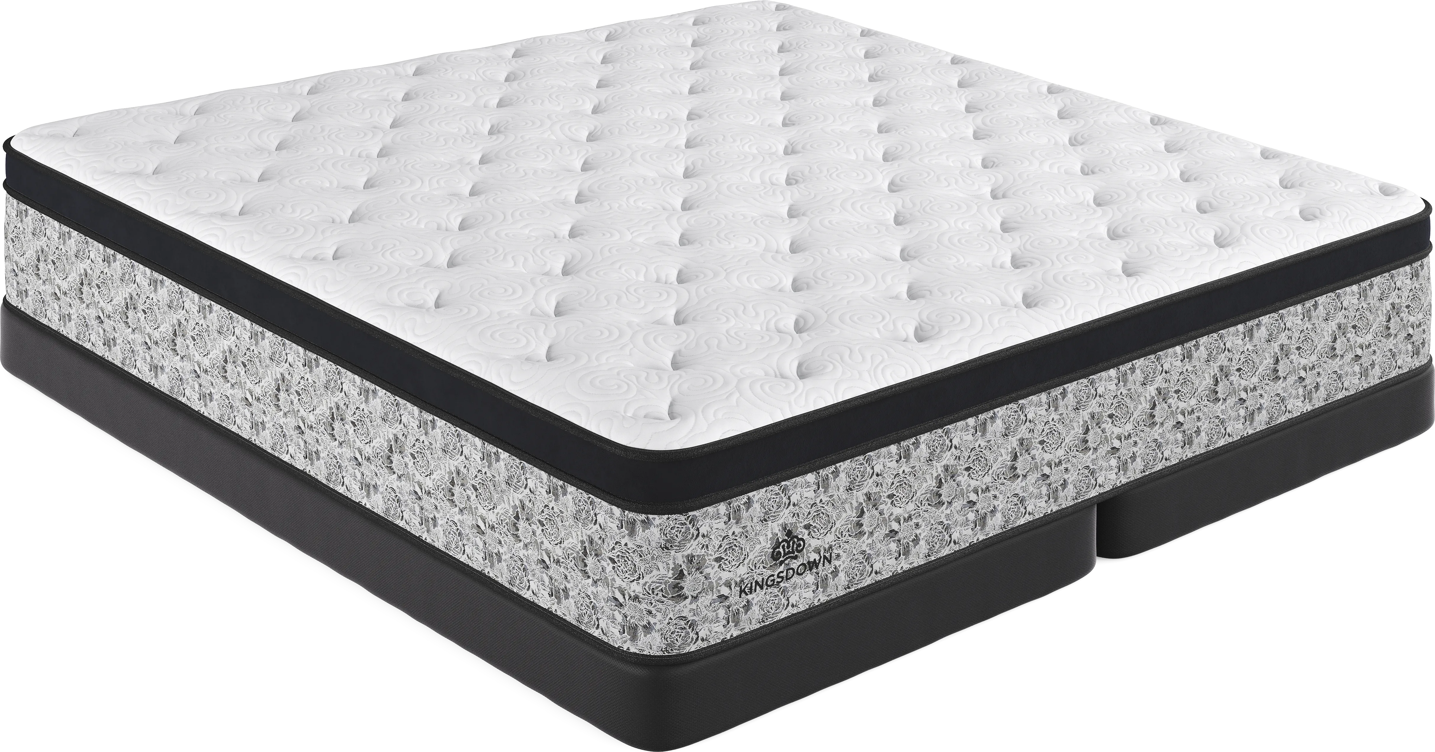 Kingsdown Hillstar Low Profile King Mattress Set - Thumbnail - Image 1
