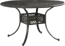 48 in round outdoor dining table