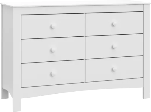 Kids Vespe White Dresser
