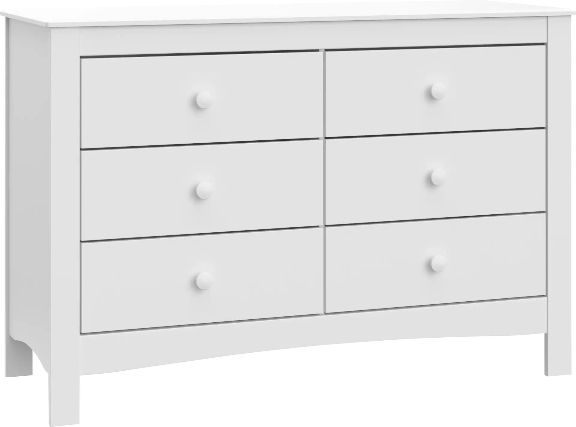 Kids Vespe White Dresser