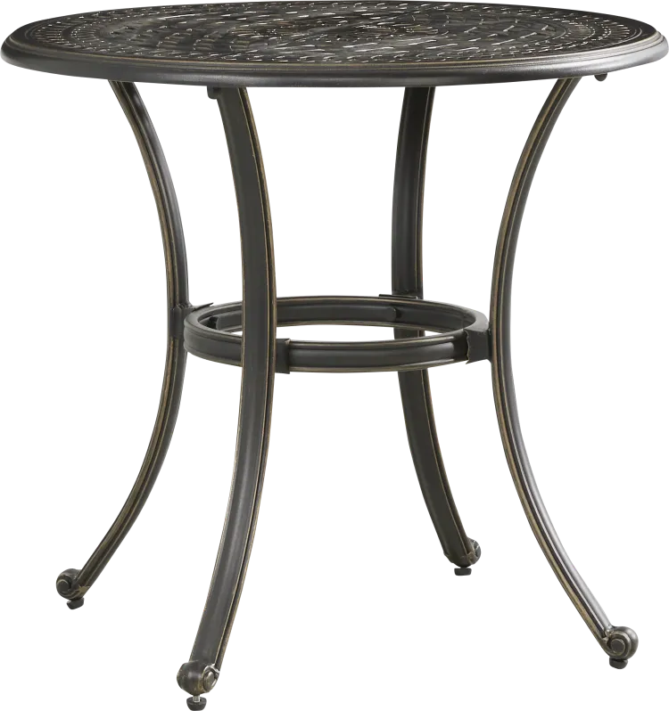 30 in round outdoor dining table