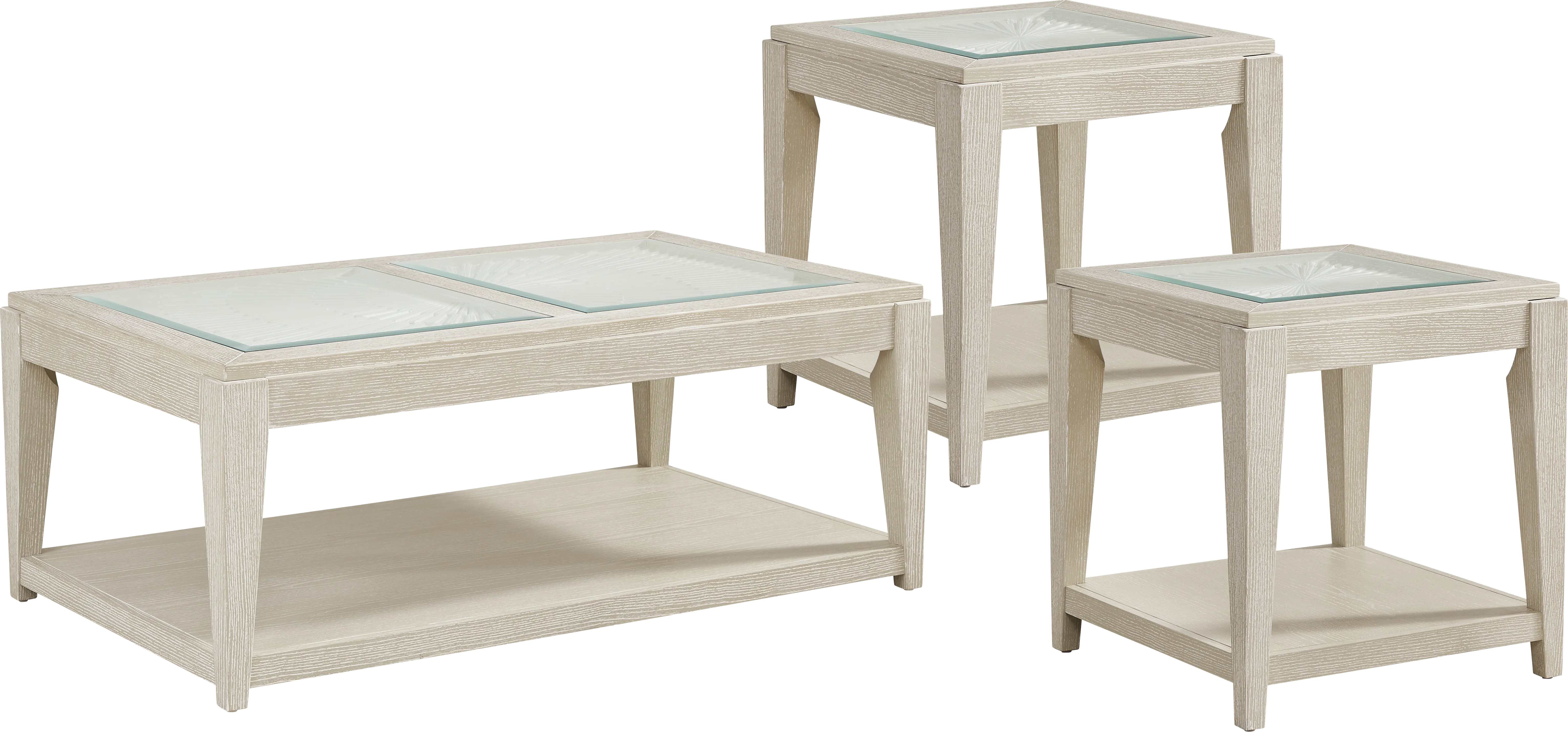 Hutchinson Cream 7 Pc Living Room - Thumbnail - Image 2