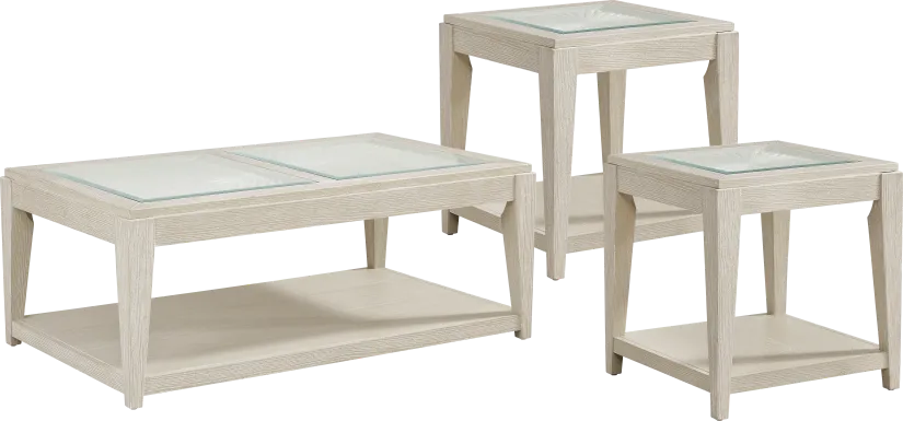 Sunside Way Sand 3 Pc Table Set