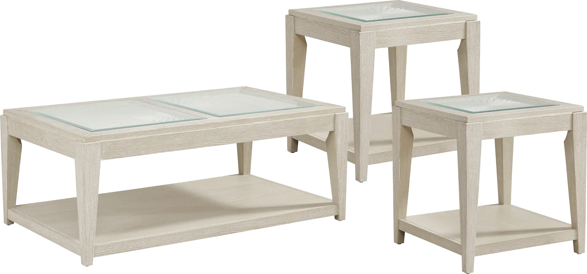 Sunside Way Sand 3 Pc Table Set