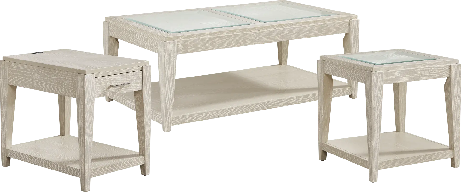 Sunside Way Sand 3 Pc Table Set