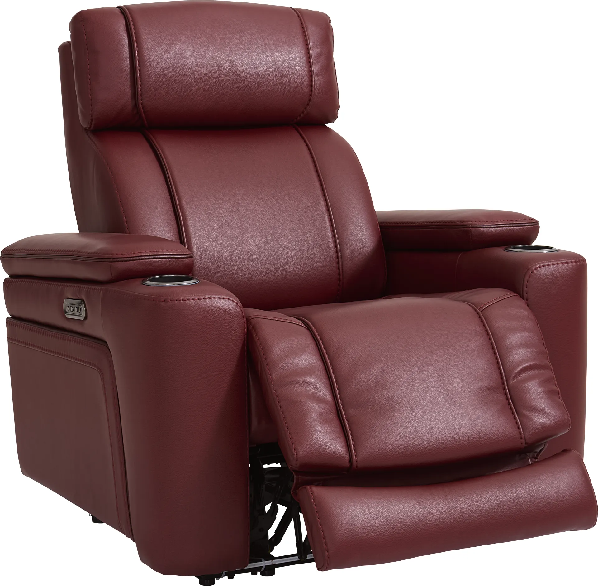 Haven Point Red 8 Pc Dual Power Reclining Living Room - Image 16