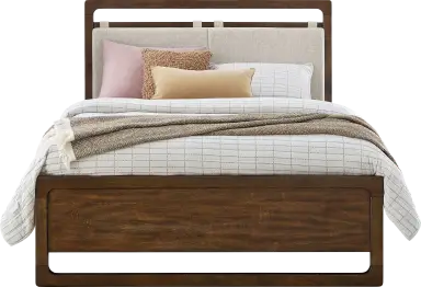 3 pc king upholstered bed