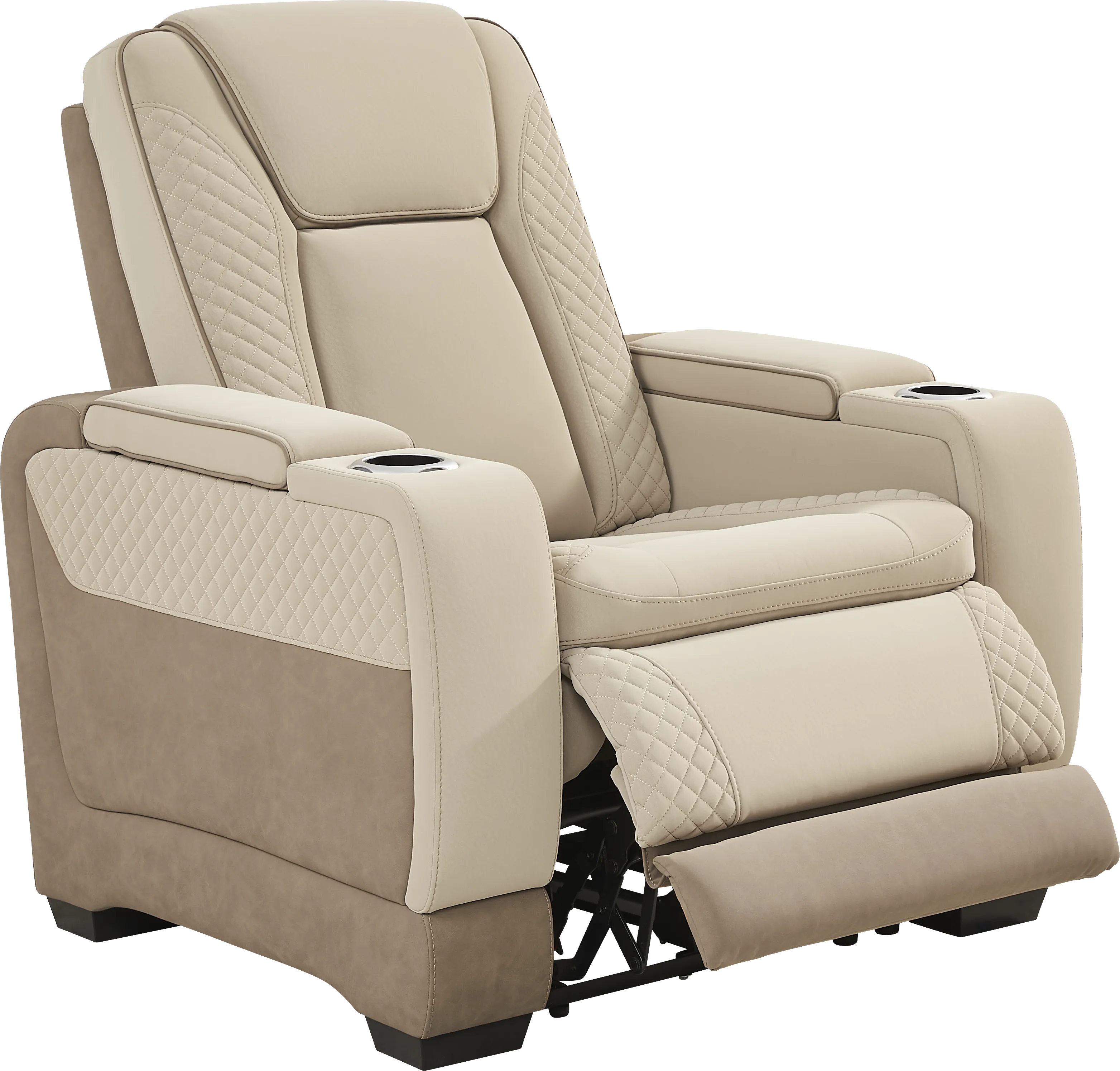 Donovan Park Beige 8 Pc Living Room with Dual Power Reclining Sofa - Thumbnail - Image 14