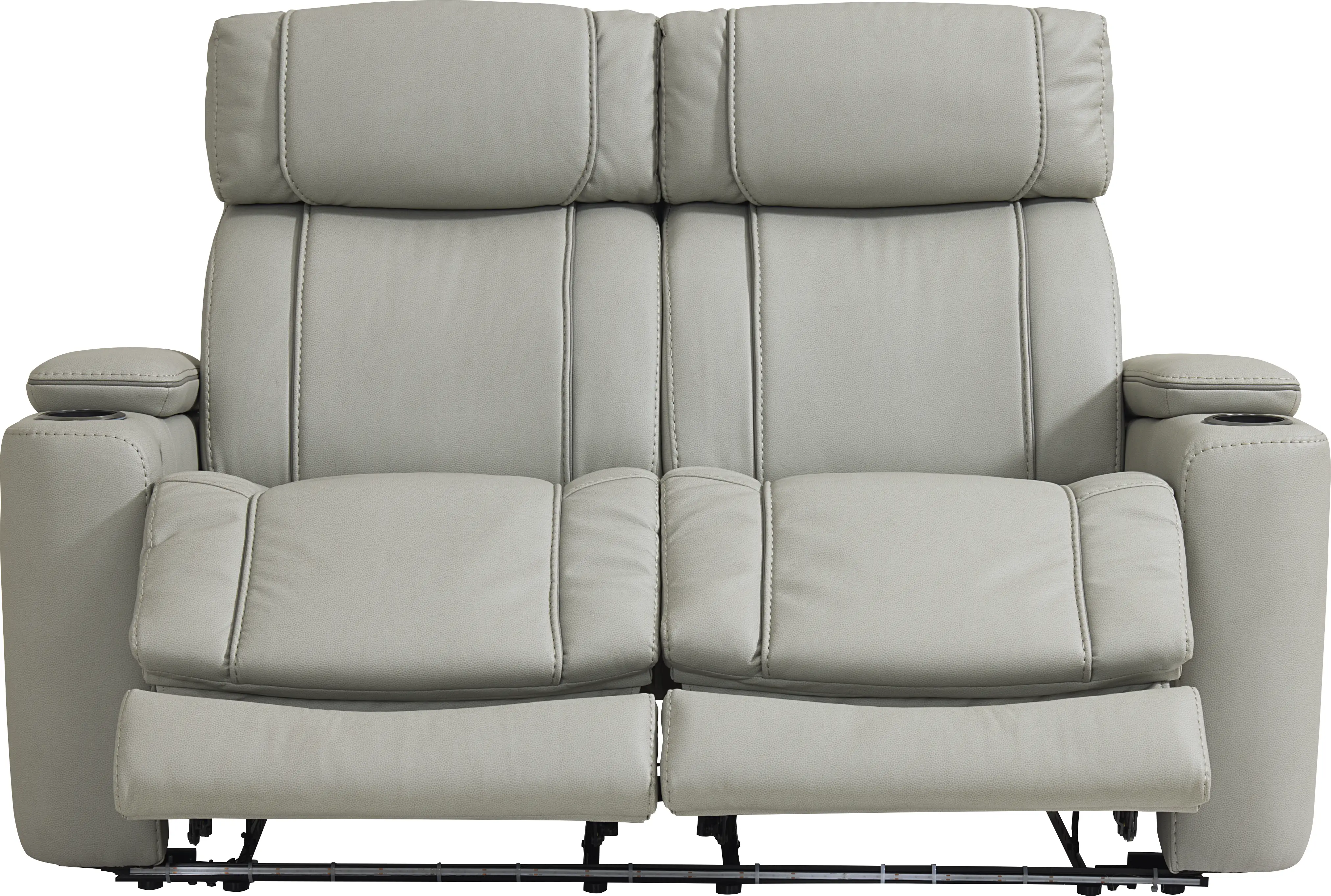 Haven Point Platinum 7 Pc Reclining Living Room with Dual Power Reclining Sofa - Thumbnail - Image 10