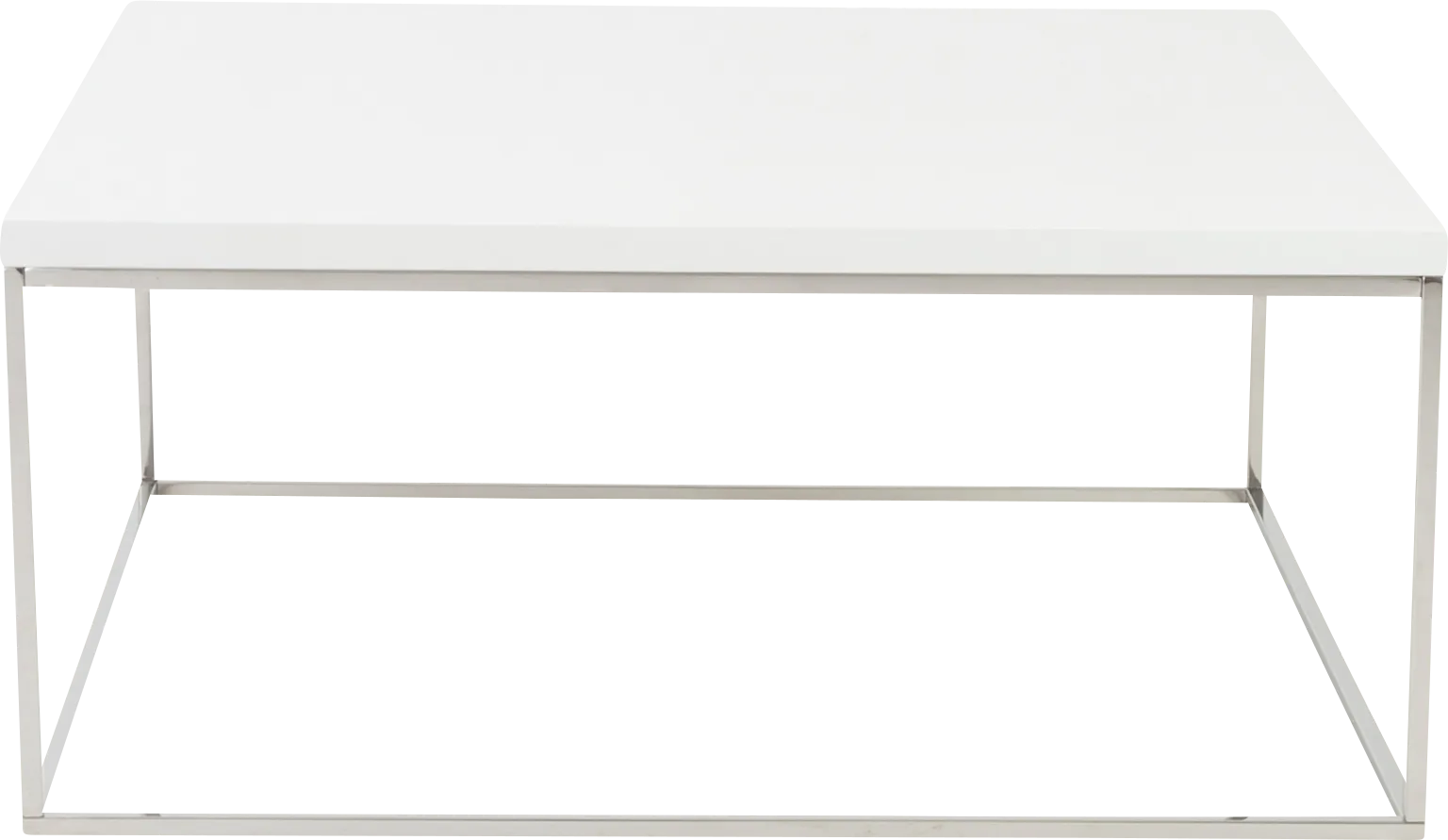 Amiebleu I White Cocktail Table - Image 1