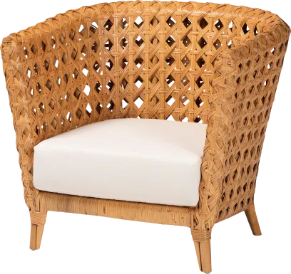 Dampeer Brown Accent Chair