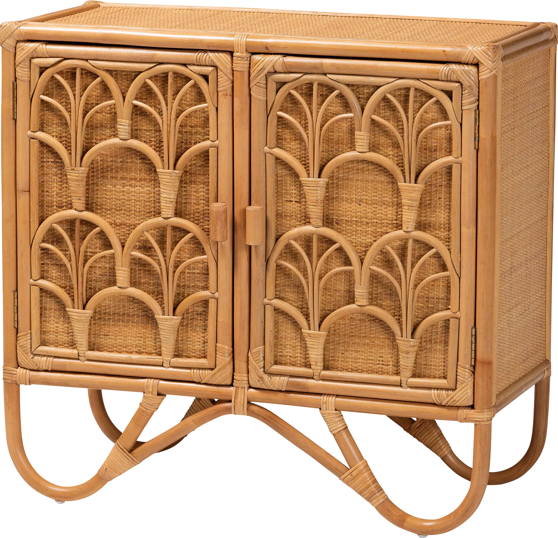 Macneill Brown Storage Cabinet - Thumbnail - Image 1