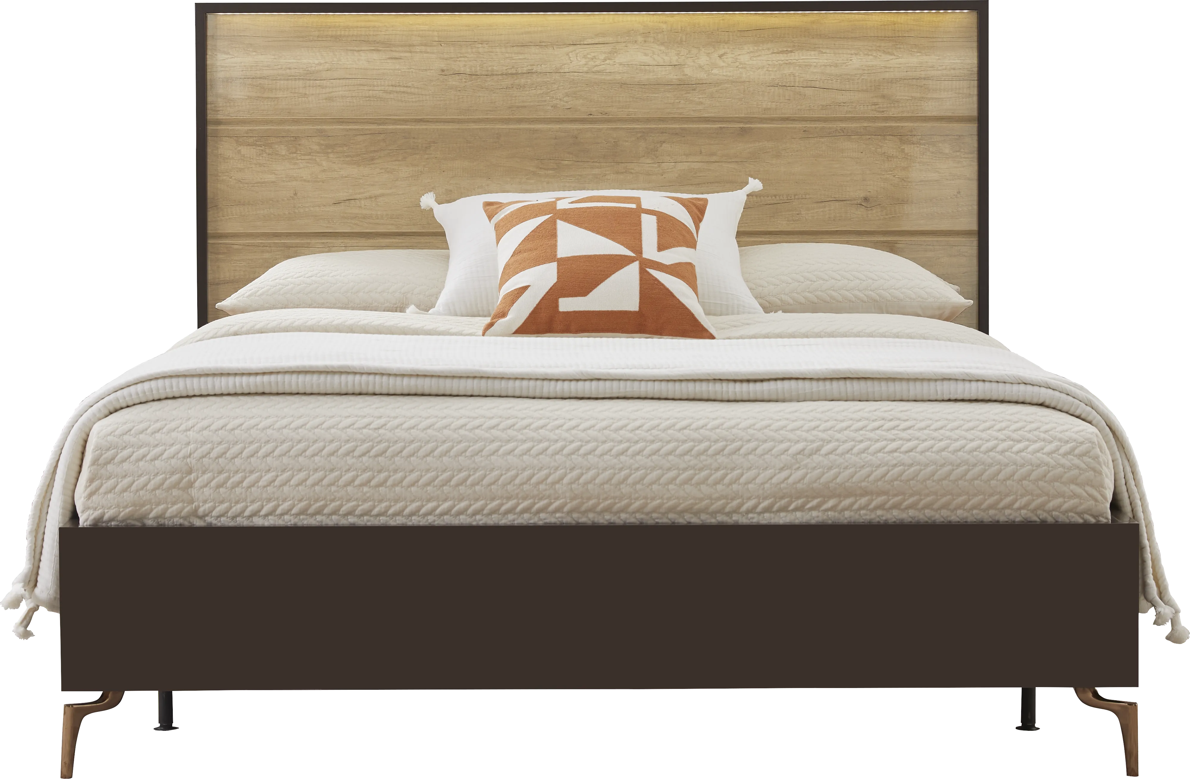 Esmedira Brown 5 Pc Queen Panel Bedroom - Thumbnail - Image 2