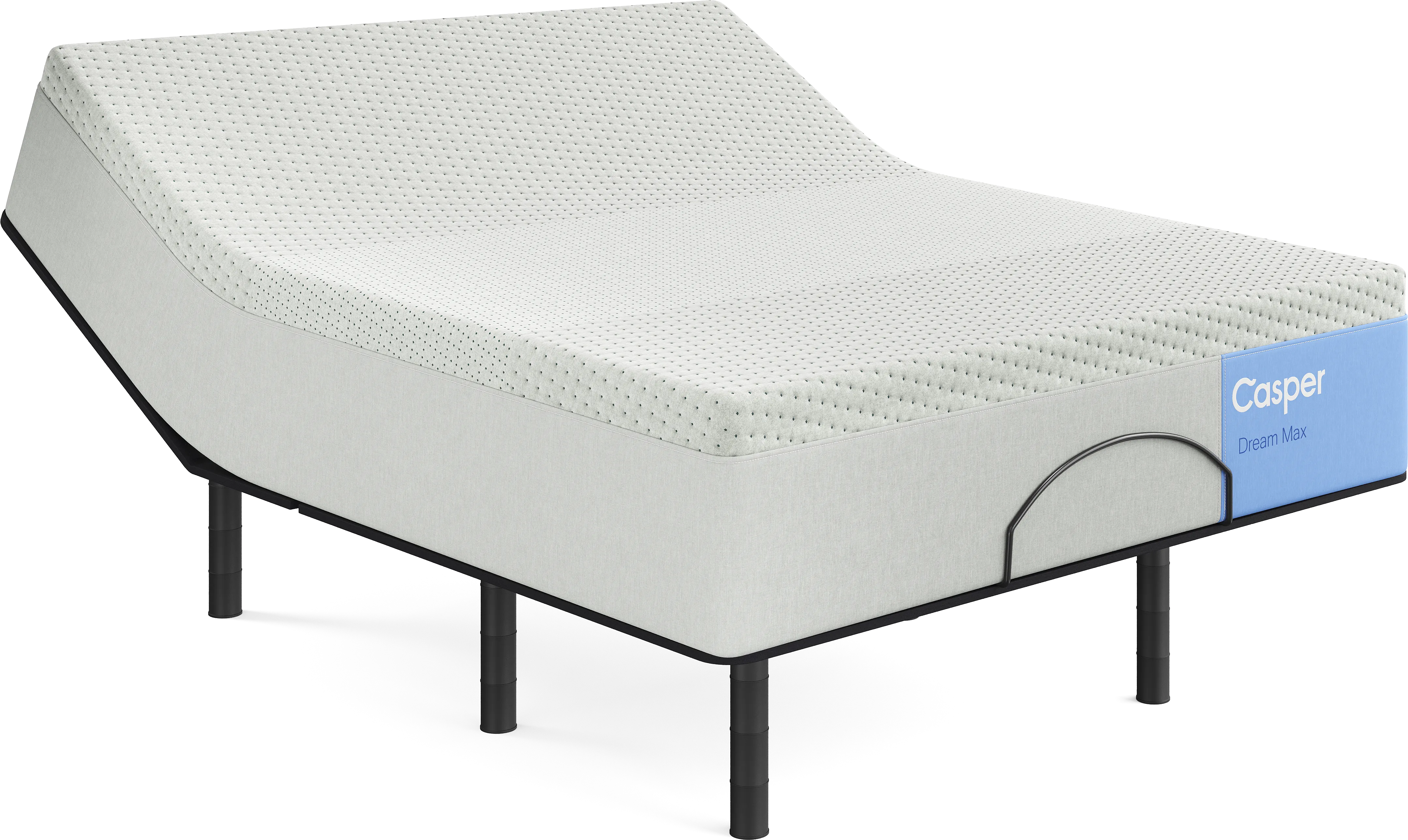 Casper Dream Max Queen Mattress with Head Up Only Base - Thumbnail - Image 1