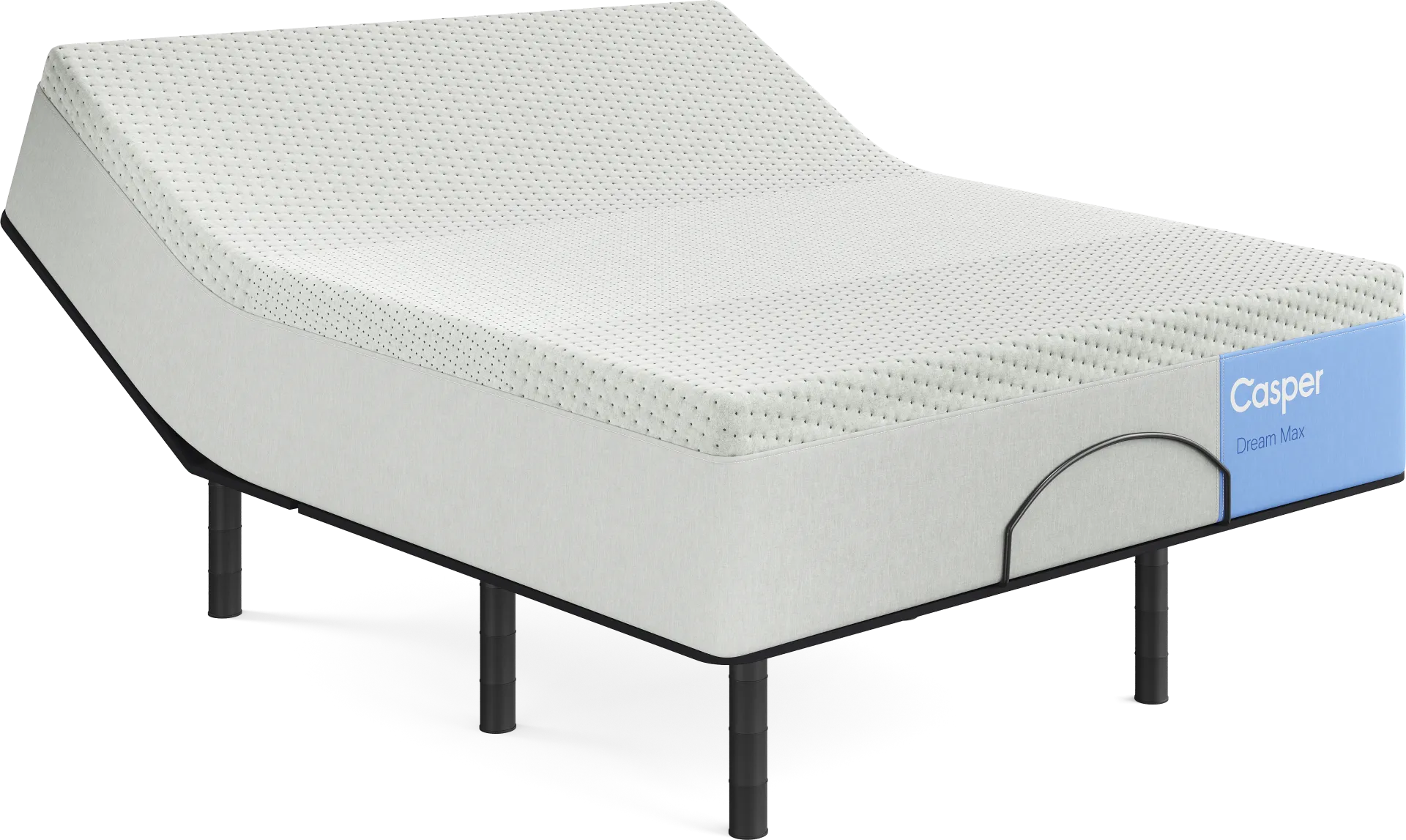 Casper Dream Max Queen Mattress with Head Up Only Base - Image 1