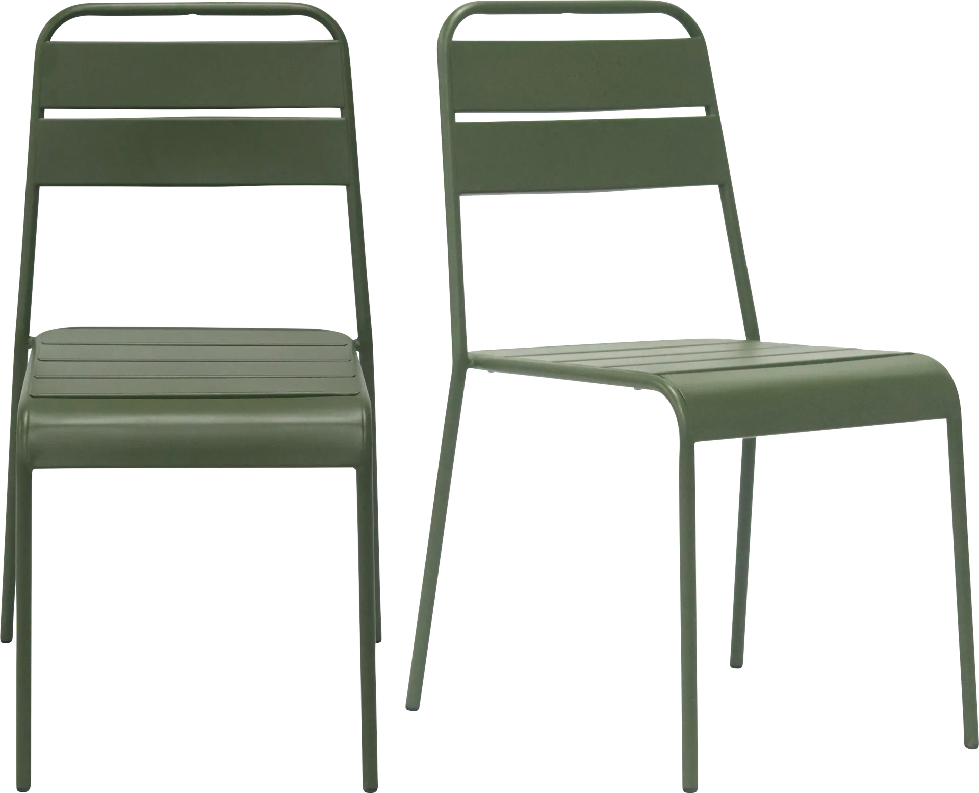 Outdoor Sowelle Green Side Chair, Set of 2 - Image 1