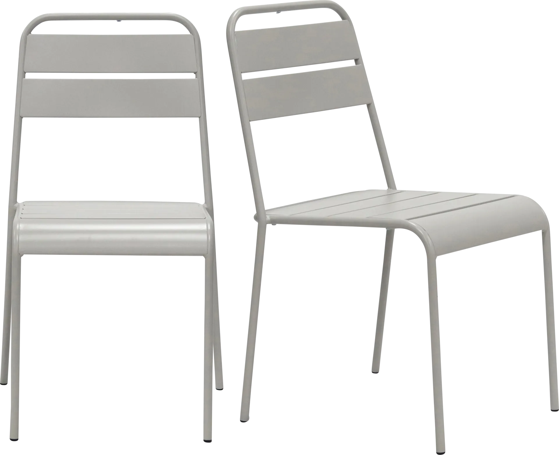 Outdoor Sowelle Gray Side Chair, Set of 2 - Image 1