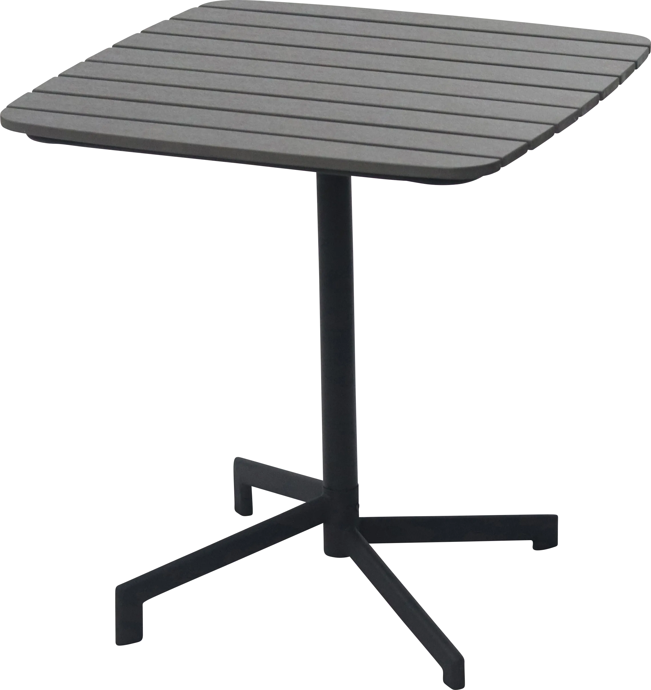 Outdoor Rufiny Dark Gray Dining Table - Thumbnail - Image 1