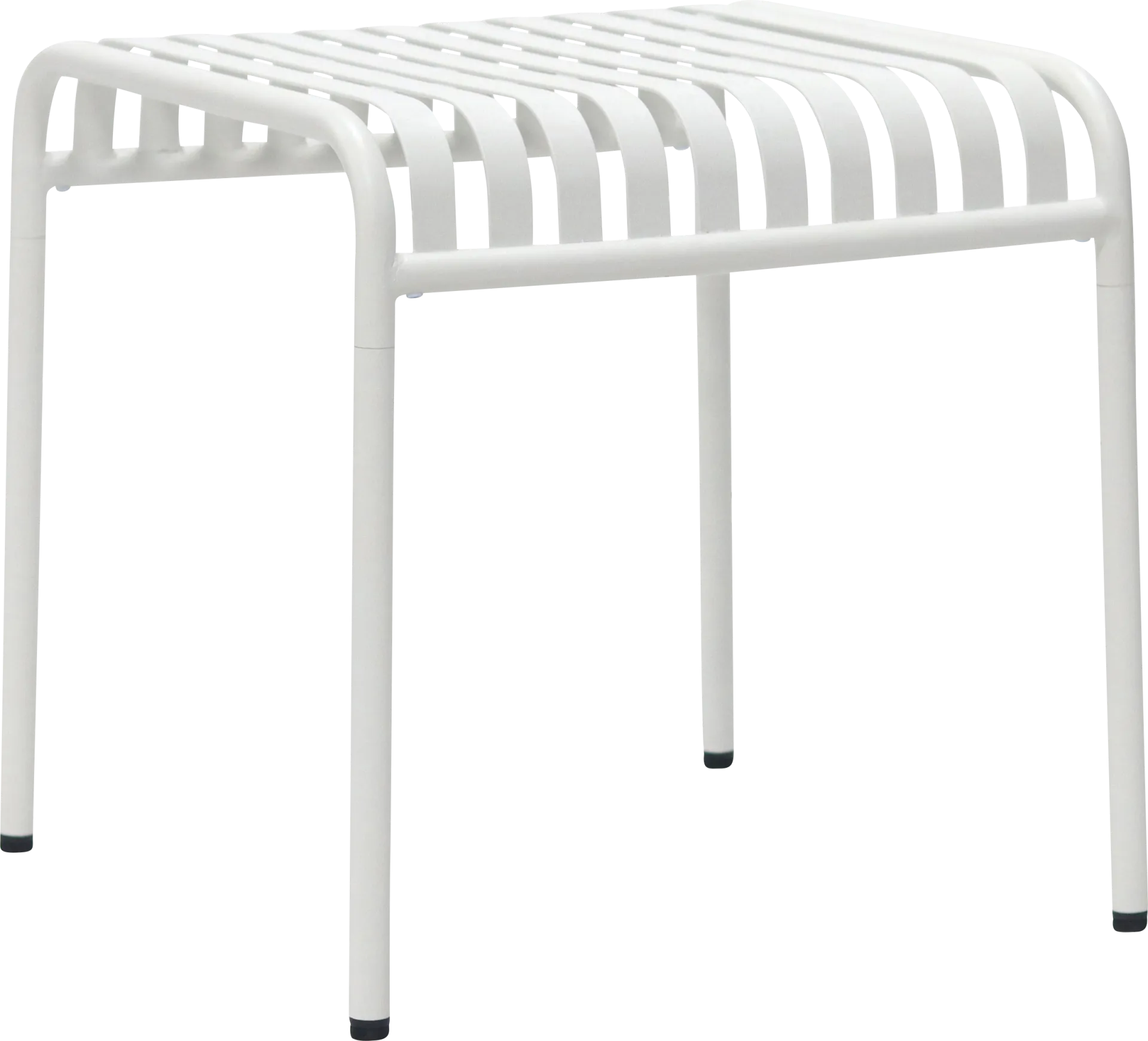 Outdoor Ischia White End Table - Image 1