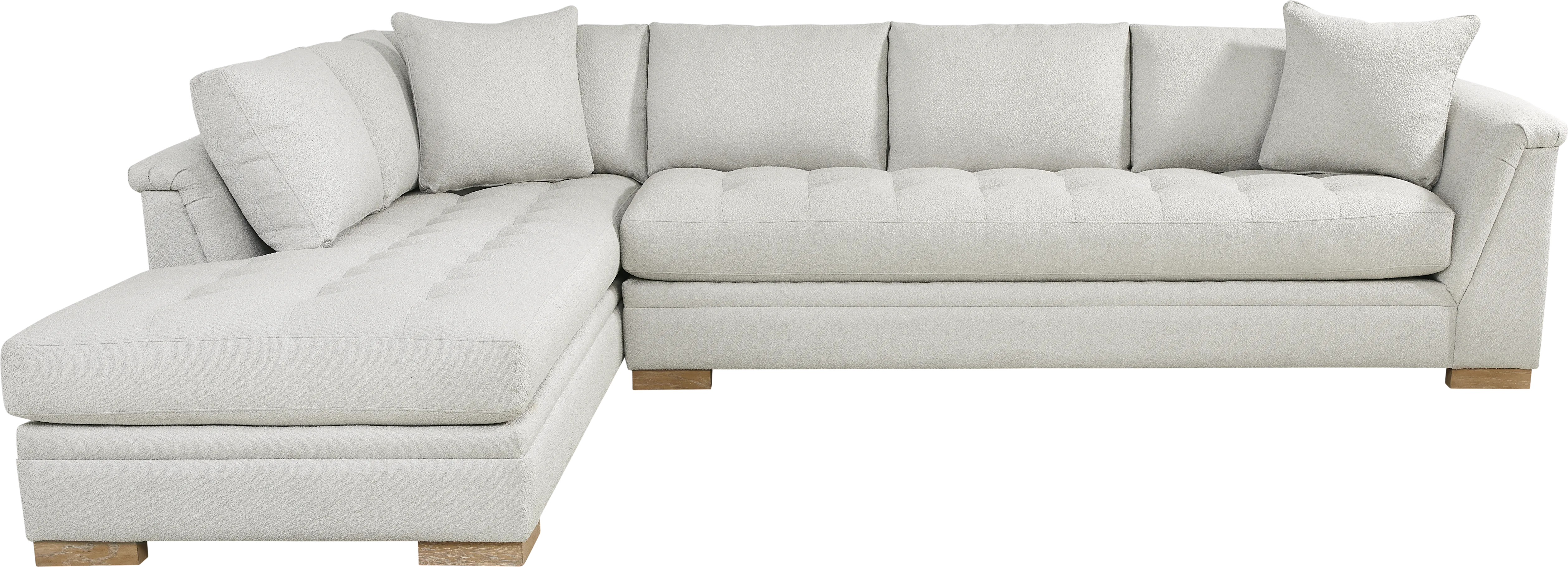 Harper Gray 2 Pc XL Sectional - Thumbnail - Image 1