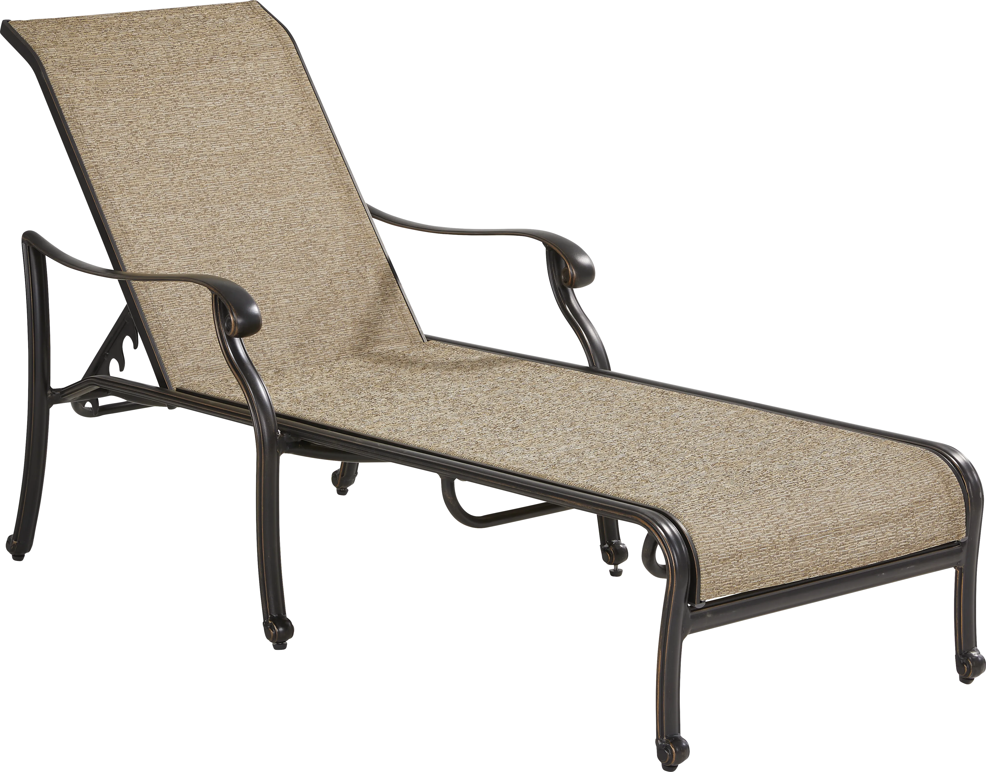 Carina Bronze Outdoor Chaise - Thumbnail - Image 1
