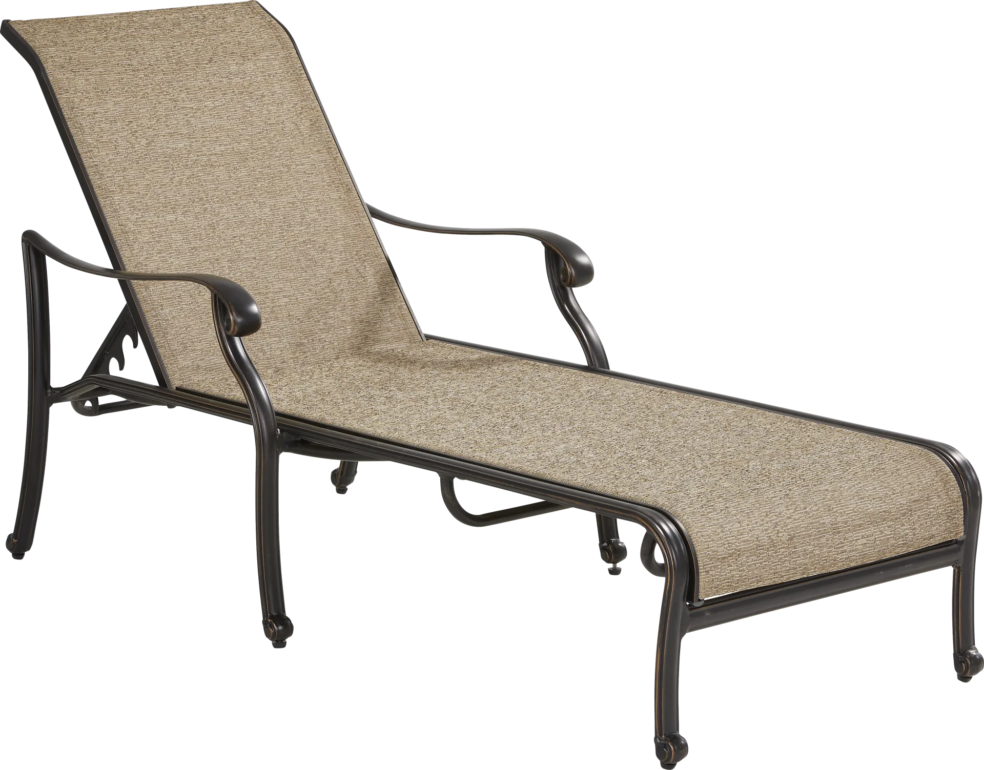 Carina Bronze Outdoor Chaise - Image 1