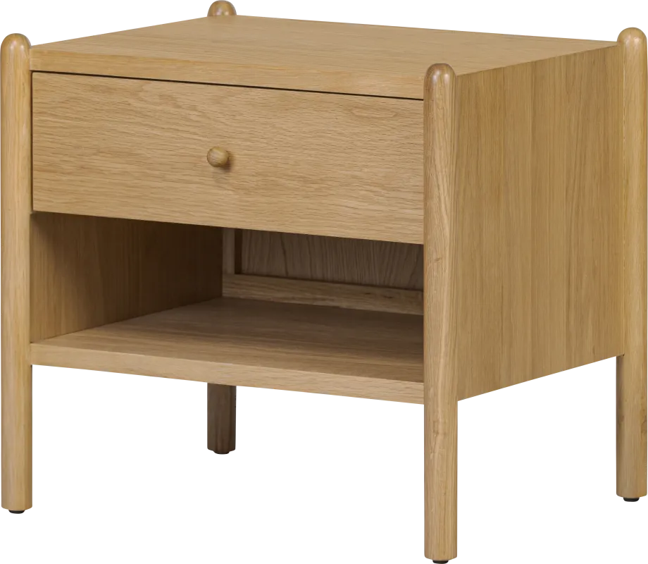 Klanice Natural Nightstand