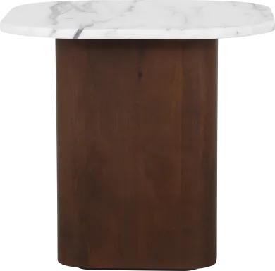 Karnice Brown Accent Table