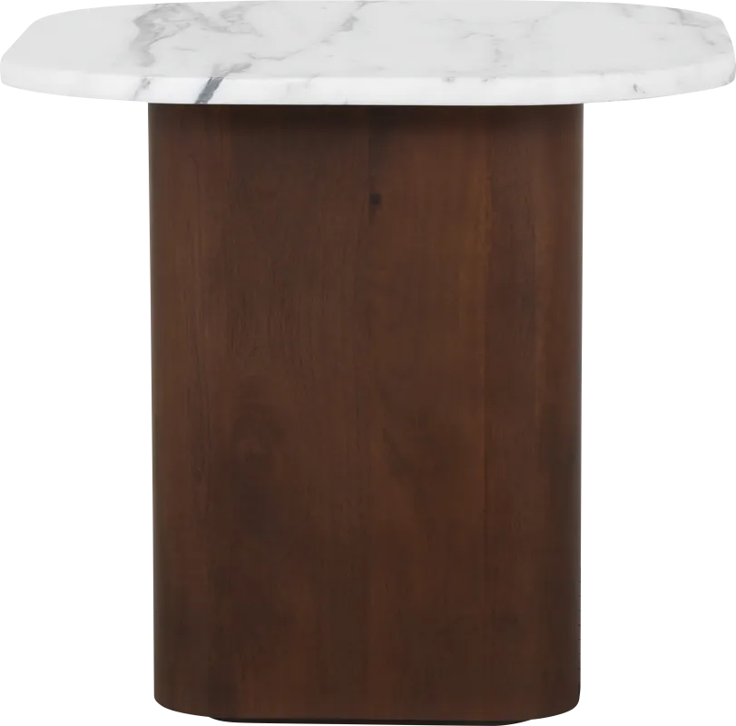 Karnice Brown Accent Table