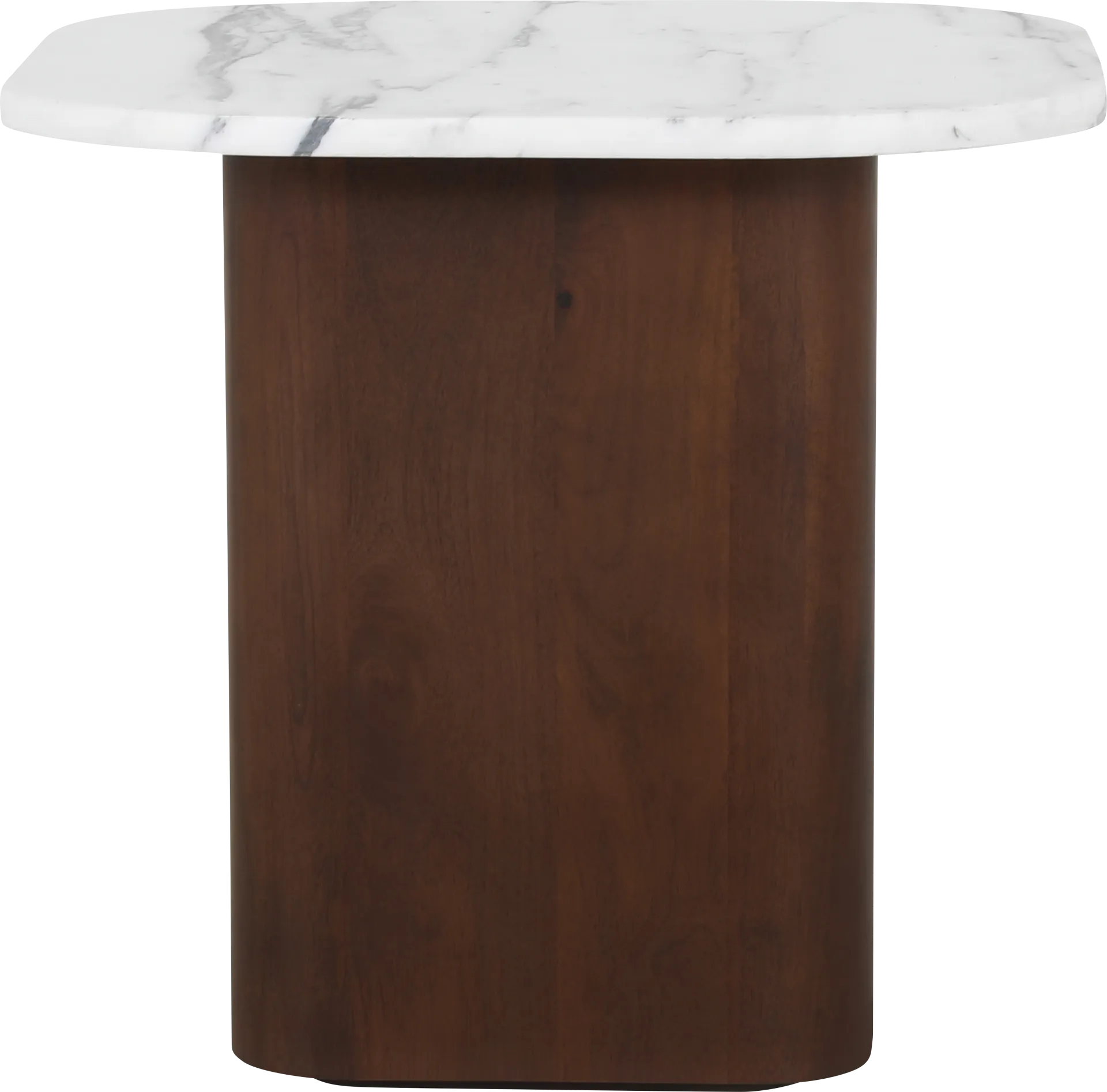 Karnice Brown Accent Table - Image 1