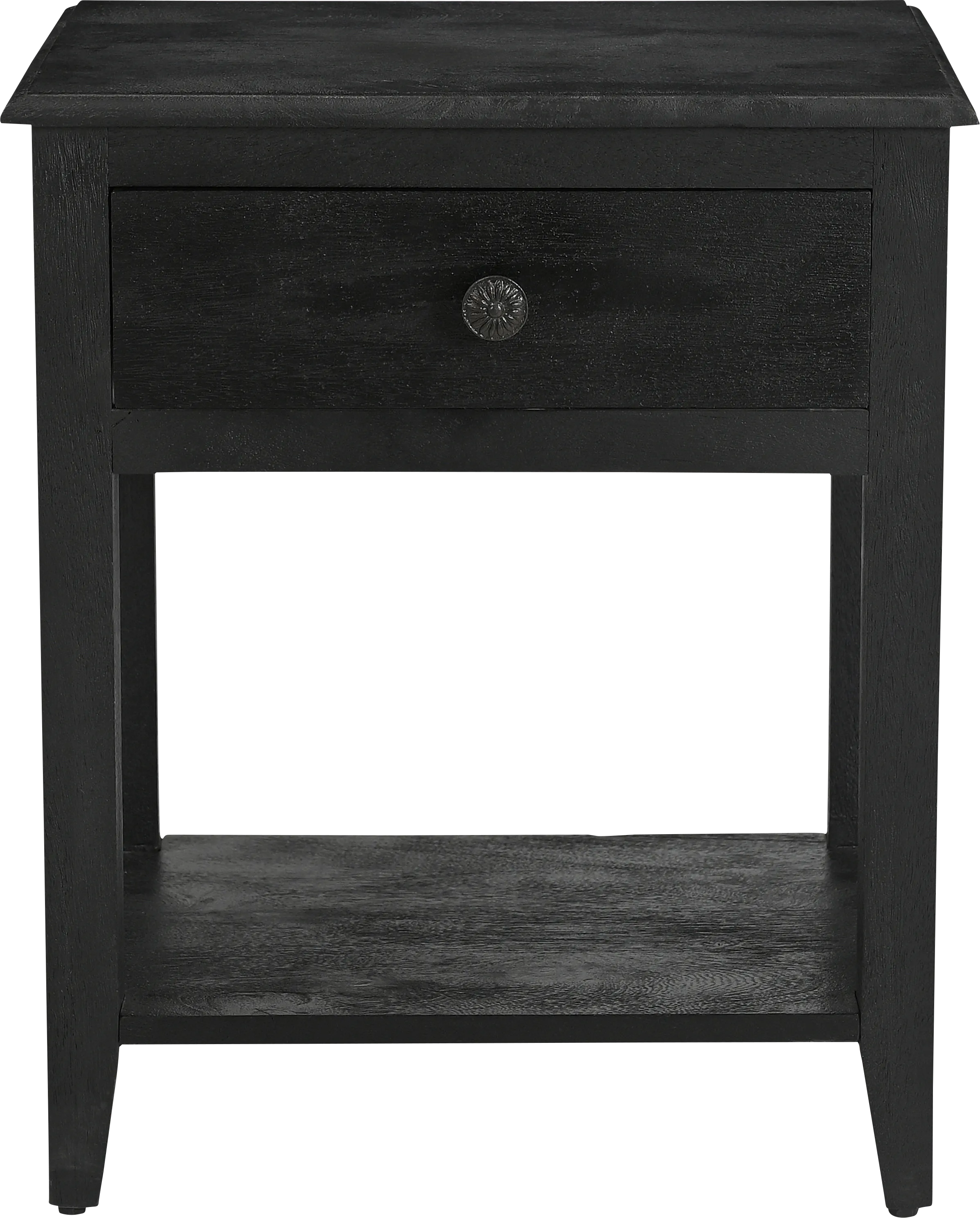 Namo Black Nightstand - Thumbnail - Image 1