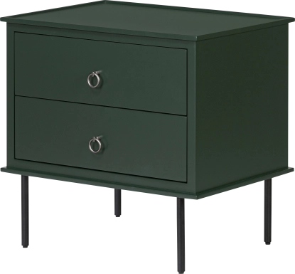 Krunsk Green Nightstand