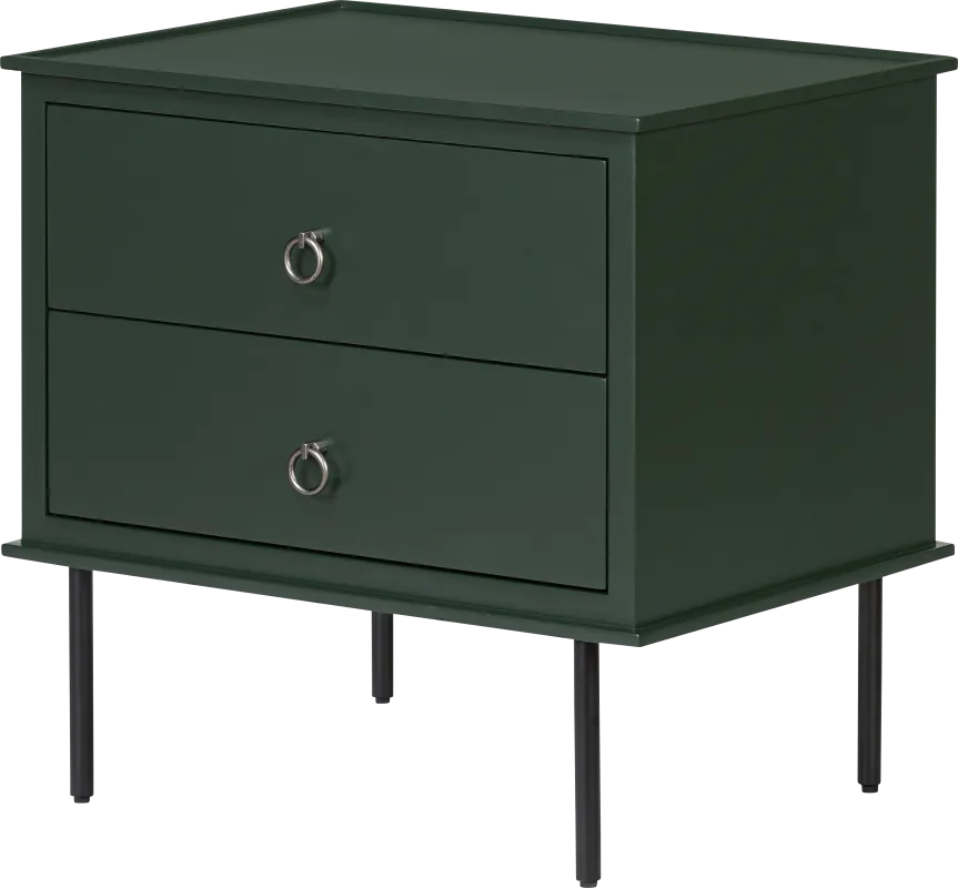 Krunsk Green Nightstand