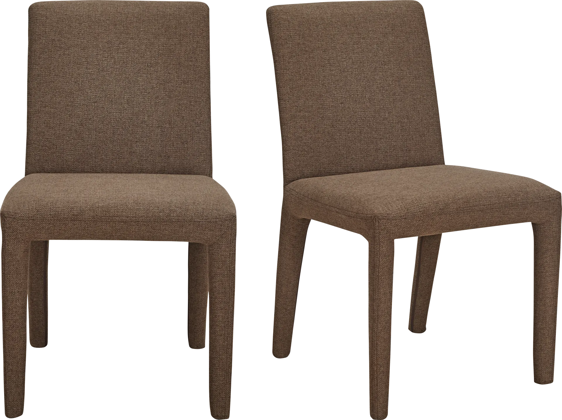 Bana Brown Side Chair, Set of 2 - Image 1