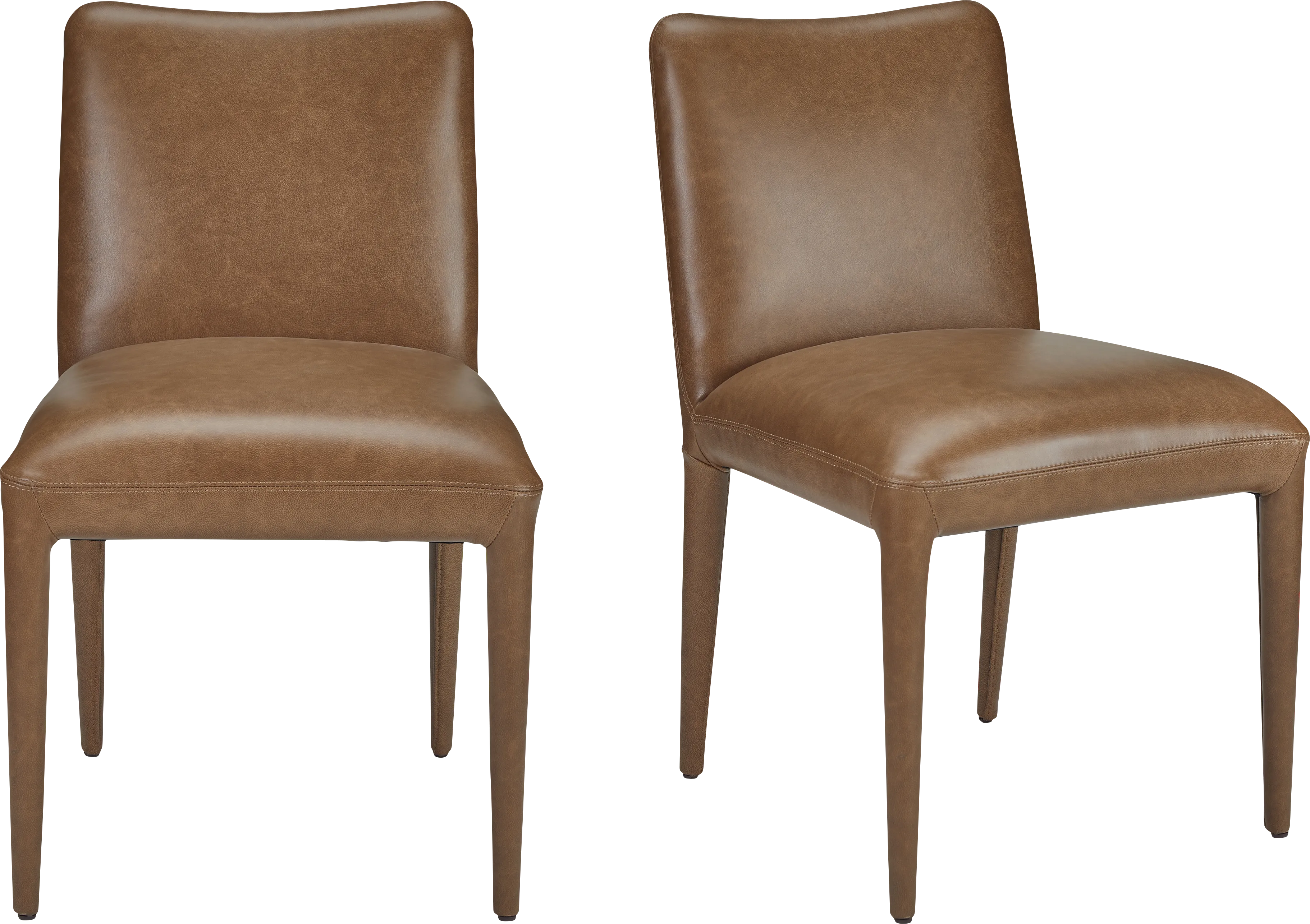 Legry Brown Side Chairs, Set of 2 - Thumbnail - Image 1