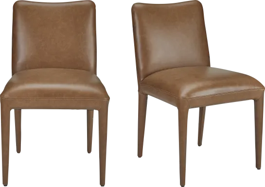 Legry Brown Side Chairs, Set of 2
